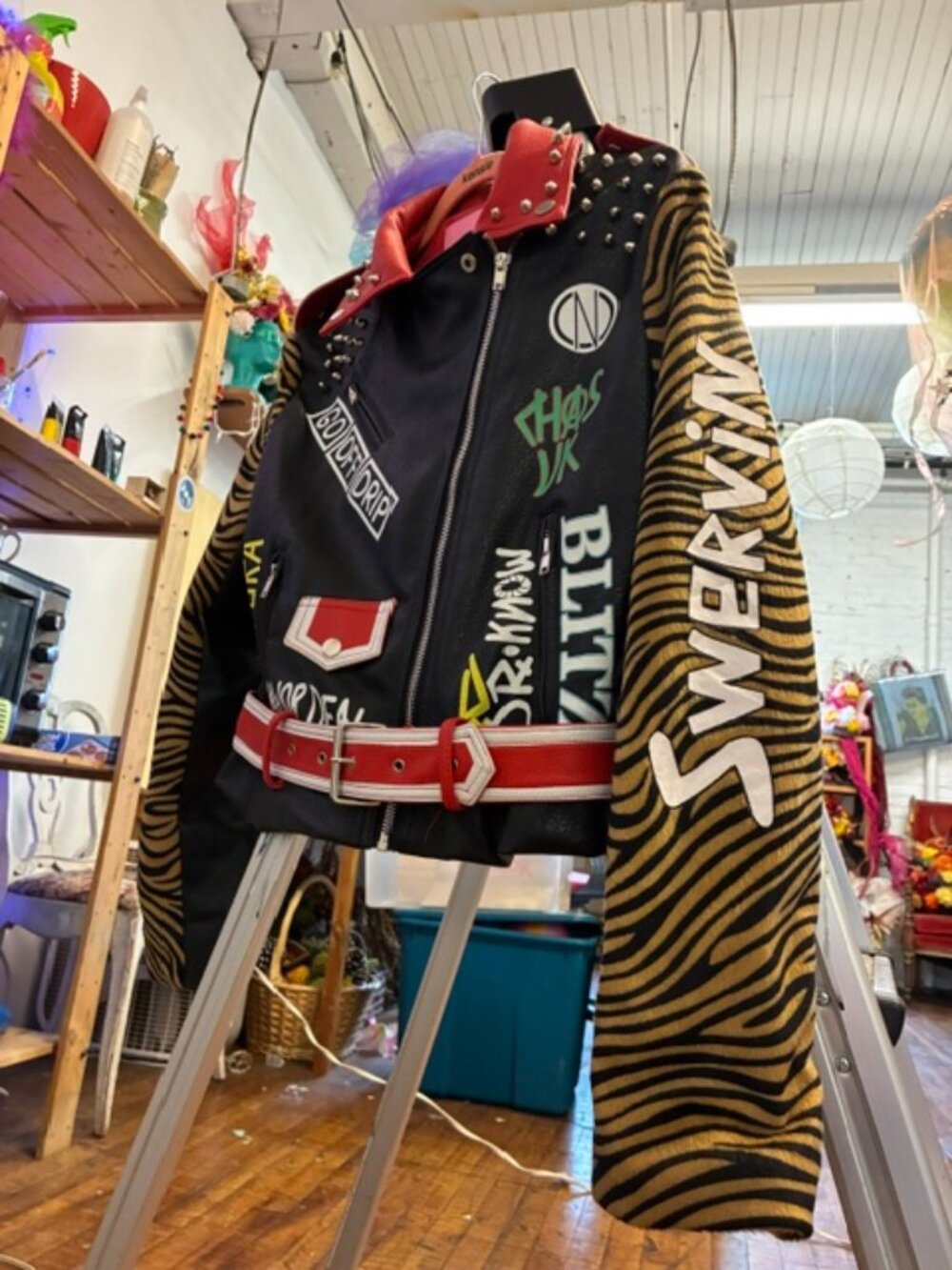 AZALEA WANG MINOR THREAT PUNK JACKET SL - Picture 5 of 6